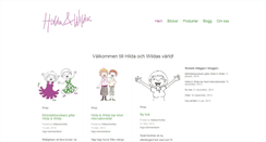 Desktop Screenshot of hildaochwilda.com